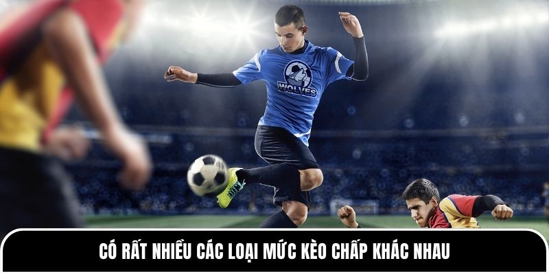 Kèo châu Á trong bóng đá hoạt động động như thế nào? 2 Có rất nhiều các loại mức kèo chấp khác nhau