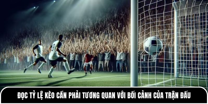 Tỷ lệ kèo bóng đá có thật sự công bằng hay nhà cái luôn có lợi 3 Đọc tỷ lệ kèo cần phải tương quan với bối cảnh của trận đấu