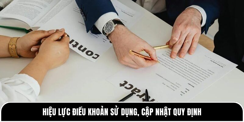 Điều khoản sử dụng Tylekeo88 - Quy định mới nhất 2026 4 Hiệu lực điều khoản sử dụng, cập nhật quy định