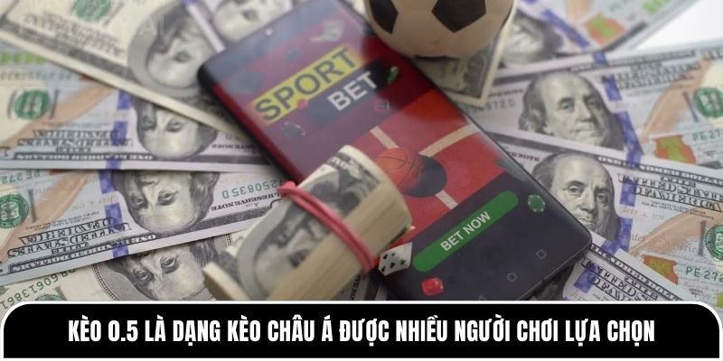 Kèo 0.5 là một trong những dạng kèo châu Á được nhiều người chơi lựa chọn