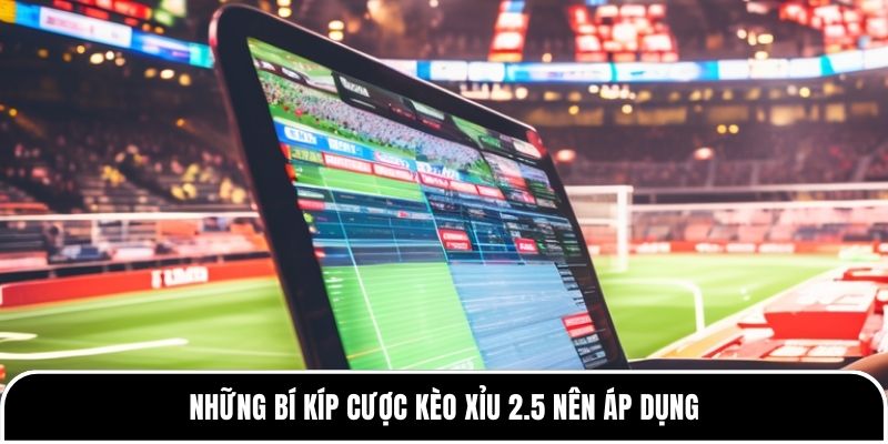 Chiến thuật chơi kèo xỉu 2.5: Cách tránh bẫy phút cuối từ Tylekeo88 4 Những bí kíp cược kèo Xỉu 2.5 nên áp dụng