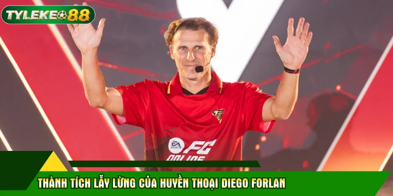 Thành tích lẫy lừng của huyền thoại Diego Forlan